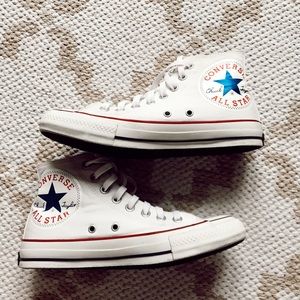 japanese “hugepatch” hightop chuck taylor converse